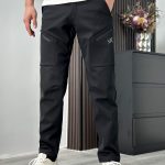 Archaeopteryx Trousers Red Softshell Fabric Fleece Mesh Outdoor Functional Breathable Slim Fit Patch Adjustable Waistband Zippered Pocket