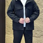 Descente Down Jacket Red Cotton Woven Fabric High Cost Performance Forest Winter Side Pockets