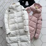 Descente Down Jackets Pink Eva Feather Goose Polyester Fiber Street Style Sophistication Winter