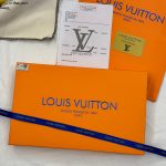 Louis Vuitton Shawl Red Jacquard Winter