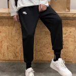 Nike Sweatpants Red Cotton Fleece Autumn Winter