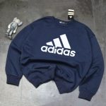 Adidas Long-Sleeved Shirts Red Cotton Soft And Smooth To The Touch High-Quality Design Street Style Autumn