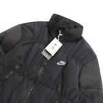 Nike Outerwear Red Cotton Duck Down Patch