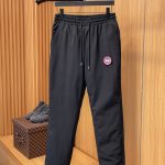 Canada Goose Fleece Pants Red Duck Down Simple And Versatile Outdoor Windproof Winter Down-Proof Fabric