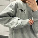 Archaeopteryx Hoodie Black Cotton Fleece Autumn