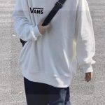 Vans Hoodie Black Fleece Suede Autumn