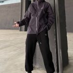 Calvin Klein Long Pants Ash Cotton Pure Fleece Fabric Easy To Match