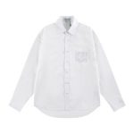 Loewe Shirt Red High-End Quality Sophistication
