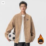 Prada Outerwear Red Cotton Thick Fleece