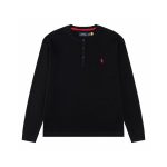 Ralph Lauren Long-Sleeved Shirts Red Cotton Down Easy To Match