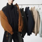 Coach Outerwear Blue Water-Repellent Fabric High-Quality Materials Retro Workwear Spring Autumn