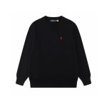 Ralph Lauren Sweater Red Cotton Pure Xinjiang Easy To Match Embroidery