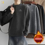Archaeopteryx T-Shirts Brown Wool Simple Design Autumn Winter