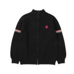 Moncler Coats Red Wool Blend Autumn Winter And