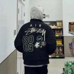 Nike Coat Red Embroidery Patch