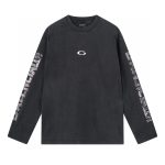 Balenciaga Long-Sleeved Red Cotton Pure Adhesive Embroidery