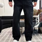 Balenciaga Casual Trousers Black Winter