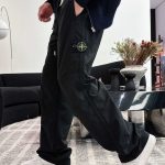Stone Island Casual Trousers Black Autumn Winter