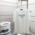 Prada Short-Sleeved T-Shirt Red Spring Summer