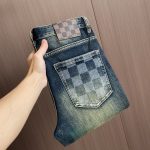 Louis Vuitton Jeans Ash Denim Delicate And Soft To The Touch Winter