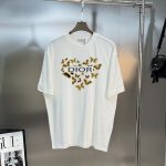 Dior T-Shirt Black Cotton Pure Simple And Elegant