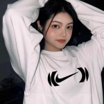 Nike Sweatshirt Black Fleece Suede Autumn Winter