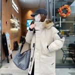 New Balance Down Jackets Red Elegant Temperament
