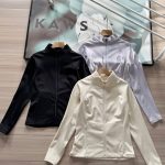 Descente Coat Red Fleece Lace Spring Autumn