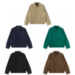 Ralph Lauren Coat Green Cotton Pure Streetwear Embroidery