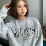Nike Hoodie Black Fleece Suede Autumn