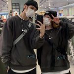 Nike Hoodie Black Fleece Suede Autumn