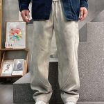 Balenciaga Casual Trousers Black Fleece Winter