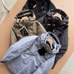 Archaeopteryx Jackets Red Gore-Tex Down Mesh