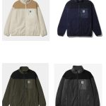 Carhartt Jacket Red Fleece Autumn Winter