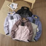 Archaeopteryx Cotton-Padded Coat Red Cotton Feather Sports And Leisure Windproof Cuffs
