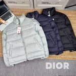 Dior Down Jacket Ash Duck Jacquard High-End Quality