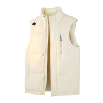Descente Vest Red Duck Down High-Quality Materials Autumn Winter And