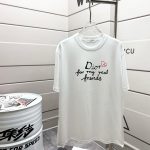 Dior Short-Sleeved T-Shirt Red Spring Summer