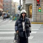 Mani Down Jackets Red Goose Duck Nylon Autumn Winter And Late Zippered Pocket