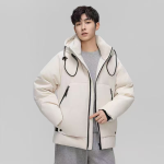 Descente Down Jacket Black Eva Duck Adhesive Bonding