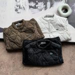 Lacoste Outerwear Red Cotton Air Layer Autumn Winter Early Deep