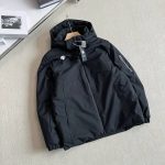 Descente Down Jacket Red Cotton Silk Quick-Drying Urban Outdoor Winter Zippered Pocket