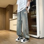 Converse Pants Blue Jacquard Retro Wash