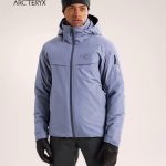 Archaeopteryx Down Jackets Red Gore-Tex Goose Mesh Adjustable Drawstring Zippered Pocket