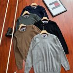 Tommy Hilfiger Sweater Ash Cotton Soft Touch Autumn Winter Embroidery Patch