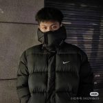 Nike Jacket Black Duck Down Woven Fabric