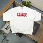 Dior Hoodie Red Easy To Match Simple Design Autumn Winter