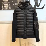 Moncler Down Jacket Red Silk Silky Smooth To The Touch Easy Match Sophistication Autumn Winter Patch