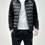 Archaeopteryx Cotton-Padded Coat Red Neutral Cotton Down Simple And Elegant Autumn Winter Matte Fabric Zippered Pocket