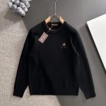 Loro Piana Wool Sweater Red Silk Autumn Winter And Embroidery